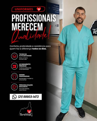 Uniforme hospitalar