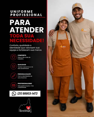 Uniforme Ramo alimentício